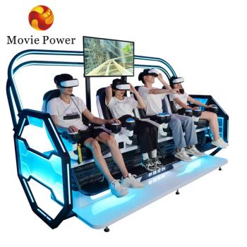 Vr Simulator 9d Educational Games Roller Coaster Amusement Park Kids Simulator Machine Vr Game - Guangzhou Movie Power Technology Co., Ltd - China