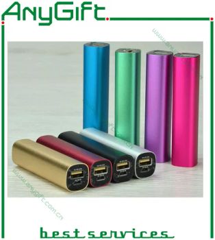 Hot Selling, Universal Power Bank, 2000-2600 mAh (AG-PB-003) Input DC5V-1.0A HS Code 8507600090 Model NO. AG-PB-003 Socket Type for E.U. - Anygift Promotions Limited - China