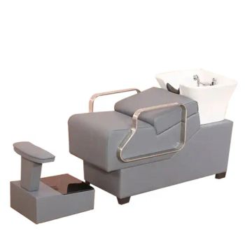 Great Foshan Factory Salon Furniture Luxury Hot Sale Cheap Modern Hair Salon Shampoo Chairs with Bowl - Foshan Great Furniture Co., Ltd. - China
