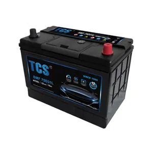 Tcs Longer Service Life 75D31L (N70ZL) CCA610 75ah Car Starter Battery Battery for The Car Charging 12V Lead Acid Battery for Heavy Duty Vehicles - Xiamen Songli Battery Co., LTD - China