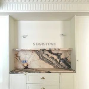 Italian Marble Slab Pink Color Marble Countertops Marble Decorative Panel for Luxury Interior Stone Furniture Marble - Stone (Quanzhou) Supply Chain Co., Ltd. - China