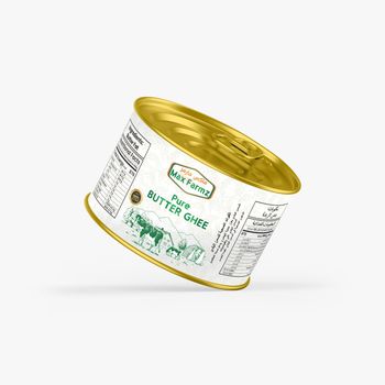 Pure Butter Ghee Origin Pakistan Features Organic Delivery Region Ksa Pieces Per Carton 12 Weight Per Piece 400 Grams - Max Farmz - Saudi Arabia