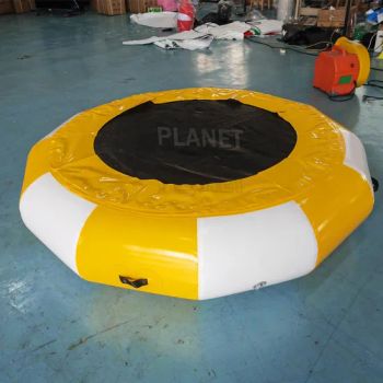 Water Amusement Toys Large Floating Inflatable Water Bungee Jump Trampoline - Guangzhou Planet Inflatables Ltd. - China