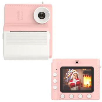 2.8 in IPS Screen Design 800mAh Battery Capacity Selfie Kids Instant Print Cameras, Pink - Glory (Shenzhen) Technology Co., Ltd. - China