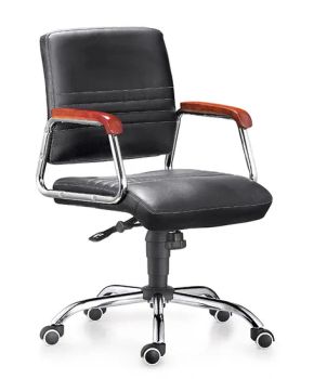 PU Leather Office Furniture for Staff/Visitor School Chair MOQ 5PCS Rotary Fixed Condition New Folded Unfolded Model NO. - Hangjian Industrial (Heshan) Co., Ltd. - China