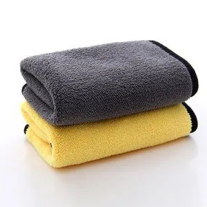 Double-Sided Coral Fleece Quick-Drying Microfiber Car Wash Towels Car Cleaning Polishing Waxing Cloth - Ningbo Cozihome Houseware Co., Ltd. - China