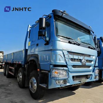 HOWO Cargo Trucks LHD/ Rhd 400HP 12 Wheels 8X4 General 40t Cargo Trucks Hot Sell - JINAN HEAVY TRUCK IMPORT & EXPORT CO., LTD. - China