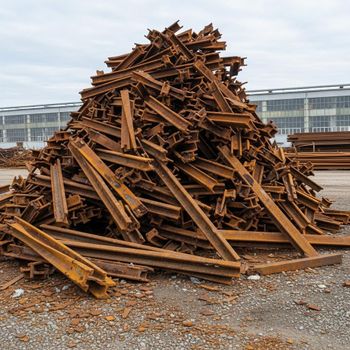 Strong Steel Used Rail Scraps Offering 98% Metal Content For Recycling Buyers Used Rail Scraps Bulk Export - AGRO AFRIQUE COMPANY LIMITED - Tanzania