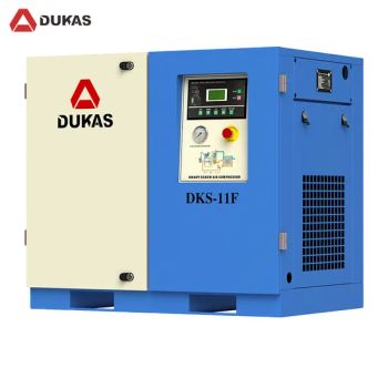 Small Quiet 11kw Silent Rotary Screw Air-Compressors Manufacturer Silent Industrial Air Compressor - Shandong Dukas Machinery Manufacturing Co., Ltd. - China