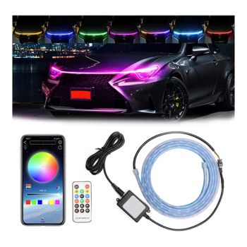 Car Headlight Daytime Running Light Scan Car LED Lights Exterior Hood Light Strip - Guangzhou New Vision New Material Technology Co., Ltd. - China