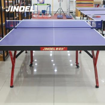 Movable Indoor Table Tennis Table Exercise Equipment for Outdoor Sports Ping Pong Pingpong Table - Shandong Jinuoer Sports Equipment Co., Ltd - China