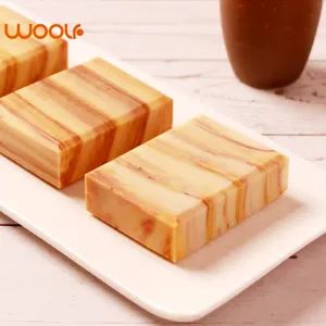 Private Label Natural Organic Face Care Skin Whitening Handmade Soap Bar Ginger Turmeric Turmeric Toilet Soap - Hunan Woolf Technology Co., Ltd. - China