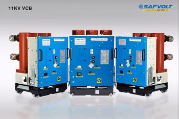 Vacuum Circuit Breakers, 11 kV Brand SAFVOLT Socket Type VCB Rated current 11KV Rated Voltage 11 kV Voltage Rating 11kv Application Medium Voltage Power - Safvolt Switchgears Private Limited - India