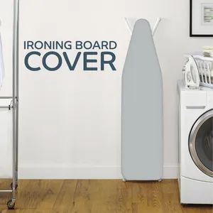 Ironing Board Cover and Pad 100% Cotton Printed Design Universal Size - Hebei Machinery & Equipment Import & Export Co., Ltd. - China