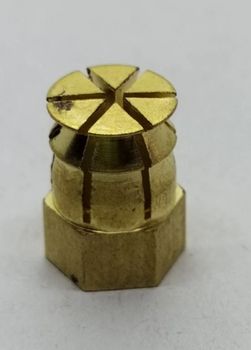 Brass Knurling Round Insert, For Used in Hardware Fittings, Size: 15mm (l) - Deep Enterprise - India