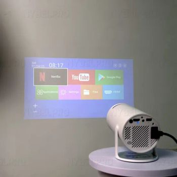 Reproduccion De Video Domestico Wholesale Proyector Portá Til Smart Portable Mini Projector TV Phone Movie Video Player Projector for Home Use - Juhuaxin(Foshan)Electronics Co. Ltd. - China