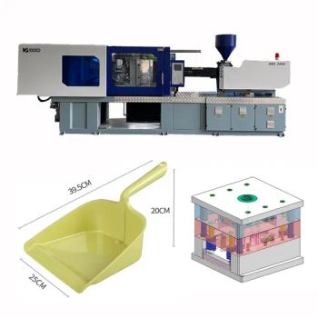 Plastic Broom Brush Handle Making Injection Mold and Injection Machine Production Line - Ningbo Hystan Plastic Machinery Manufacturing Co., Ltd. - China