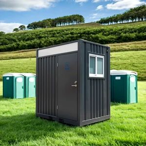 Outdoor Concert Heavy-Duty Portable Toilet ODM Yes OEM Yes Fan Yes Light Yes Shower Yes Trademark EQ Firproof Yes Origin - Nanjing Equippro Tech Co., Ltd. - China