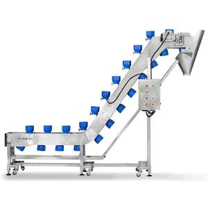 Customized Food Quick Release SUS304 Bowl Tray Lifting Elevator Conveyor - LINWAY INTERNATIONAL LIMITED - China
