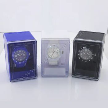 Custom Silicone Watch Packing Boxes Box-E-1 Grade Low Logo Customize Material Plastic Origin Guangdong Model NO. - DONGGUAN CITY OCAN WEAVING CO., LTD. - China