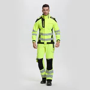 Mens Overalls Unisex Wholesale Custom Logo Work Suit Engineering Safety Work Clothes - Xinxiang Xinke Protective Technology Co.,Ltd. - China