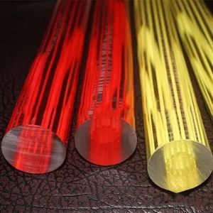 Custom High Purity Borosilicate Quartz Solid Glass Rod Clear Quartz Pipe for Optical Polishing Offers Welding Cutting Service - JINAN FLAME GLASSWARE COMPANY LIMITED - China
