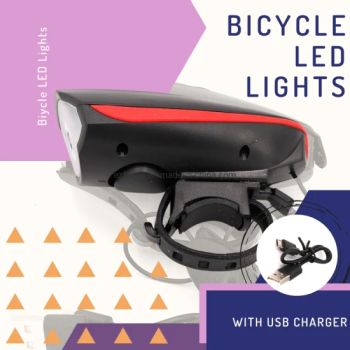 2 in 1 LED Bike Light with Electric Bell Trembler Buzzers Wyz14473 - Ningbo Easyget Co., Ltd. - China
