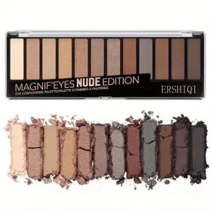 12 Color Eyeshadow Pearl Matte Makeup Beauty Product Eyeshadow Tray - Good Seller Co., Ltd. - China