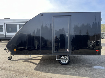 Enclosed Trailers 2021 Mission Trailers 101×12 Aluminum 2-Place Crossover/Hybrid w/Blackout PKG - senesie mfg llc - United States