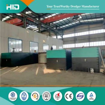 Heavy Equipment Cargo Transportation Barges Logistic Barge Platform for Sale Thailand - Shandong Haohai Dredging Equipment Co., Ltd. - China