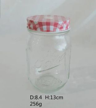 12oz Clear Glass Bottle/Beverage Jar with Metal Lid - Zibo Melory Import & Export Trade Co., Ltd. - China