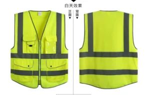 High Reflective Construction Workwear Safety Vest for Sale Trademark Aroad Specification 260g HS Code 3926909090 Model NO. - Sanmen Aroad Traffic Facility Factory - China