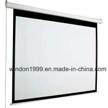 122" Electric Screen Tab Tensioned, Projector Screens Gain 1.2 Format 16:9 Origin China Material Metal HS Code 90106000 Style Electronic - Nanjing Windon Projection Screen Co., Ltd. - China