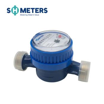 DN15~DN20 Class C Dry Dial Brass Domestic Material Water Flow Meters - Hebei Shanghong Meters Technology Co., Ltd. - China