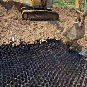 HDPE Plastic Driveway Geocell Honeycomb Gravel Stabilizer Plastic Grids Gravel Grid for Used in Road Base Construction Material - Anhui Zhonglu Engineering Materials Co., Ltd. - China
