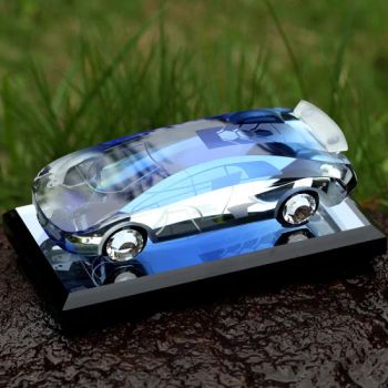 decoration or Gifts Souvenirs Fashion Crystal Glass Car Model - Zhejiang Pujiang Jingsheng Crystal Co., Ltd. - China