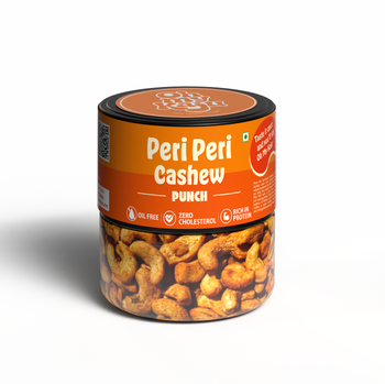 Peri Peri Punch Cashews | Spicy Roasted Flavoured Kaju | Premium Konkan Cashew Nuts – Oh My Kaju - Marquelle Ventures Pvt Ltd - India