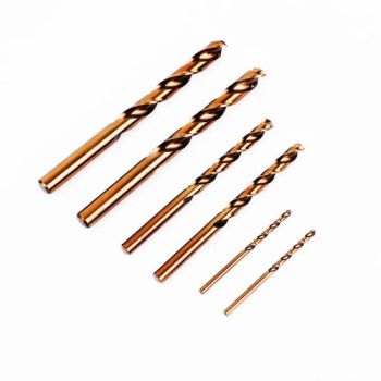 Jobber Length Drills HSS M35 Twist Drill Bits 5% Cobalt Fully Ground Golden Straight Shank Drills - JiangSu XingRui Tools Co., Ltd. - China