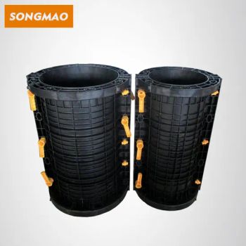 Songmao ABS PP Wall Column Plastic Concrete Formwork for Construction Form Pillar Mould - Zhengzhou Songmao Building Materials Co., Ltd. - China