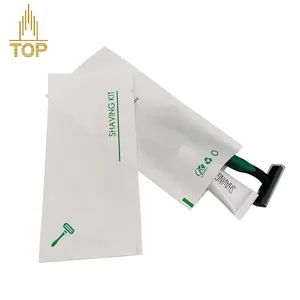 Custom Logo Hotel Toiletries Set Disposable Shaving Kit Supplies - Yangzhou Top Daily Chemical Co., Ltd. - China