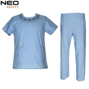 Custom Medical Staff Uniforms Nursing Scrub Uniforms Supplier Hospital Uniform - Kinglong Protective Products (Hubei) Co., Ltd. - China