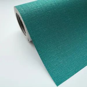 137cm 15oz 45oz Water-Proof Vinyl PVC Wall Covering Fabric Backed - Suzhou Teide Inkjet Material Ltd. - China