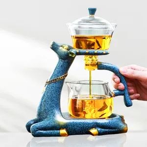 Coffee and Tea Making Tool Glass Cups and Ceramic Deer Base Pieces Sets Trademark zzx Model NO. zzx Material Glass Key Words EL Vaso - Hebei Zhuozhongxi Glass Products Co., Ltd. - China