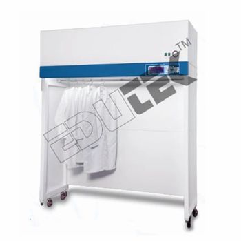 Stainless Steel Sterile Garment Cabinet Brand Edutek Condition New Warranty 1 year Filter Life Extended Material Stainless - Edutek Instrumentation - India