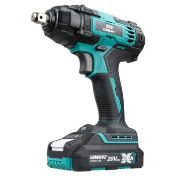 Auto Center Electric Car Cordless Impact Wrench Power Wrenches Llave De Impacto Inalambrica 1/2 1* 2.0ah Battery - Ningbo Liangye Electric Appliances Co., Ltd. - China