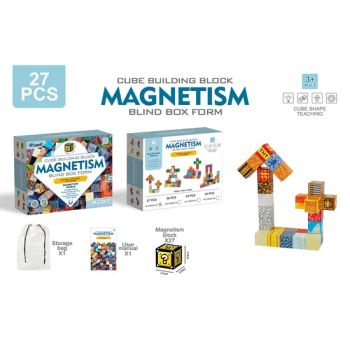 Famous Magnetic Building Block Builder Fun Colorful Block Inspired Magnetic Building Cube for Creative Playtime - Shantou Linda Toys Co., LTD. - China