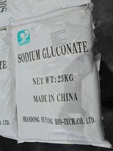 High- Range Water Reducing Agent Chemical - Sodium Gluconate pH 7.1 Assay 99% Origin China Chloride <0.05% Trademark - Shandong Fuyang Bio-Tech. Co. Ltd. - China
