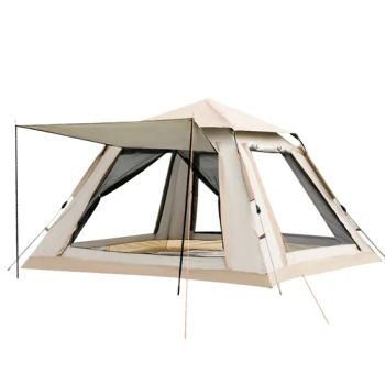 4 People Large Single Layer Waterproof Cabin Instant Camping Tents - Ningbo General Union Co., Ltd. - China