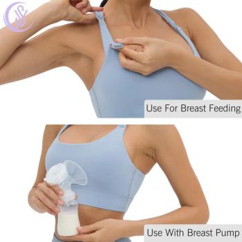 Sports Clothing Nursing Pregnancy Steel Ring Gathered Maternity Underwear Breastfeeding Bra - Dongguan Shuyu Activewear Co., Ltd. - China