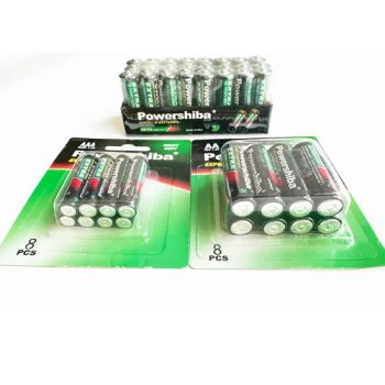 No. 5 Primary Batteries Battery R6 Am3 1.5V AA Dry Battery - LINYI POWERSHIBA IMP AND EXP CO., LTD. - China